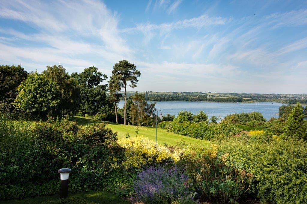 View of Rutland Water from Rutland Hall Hotel