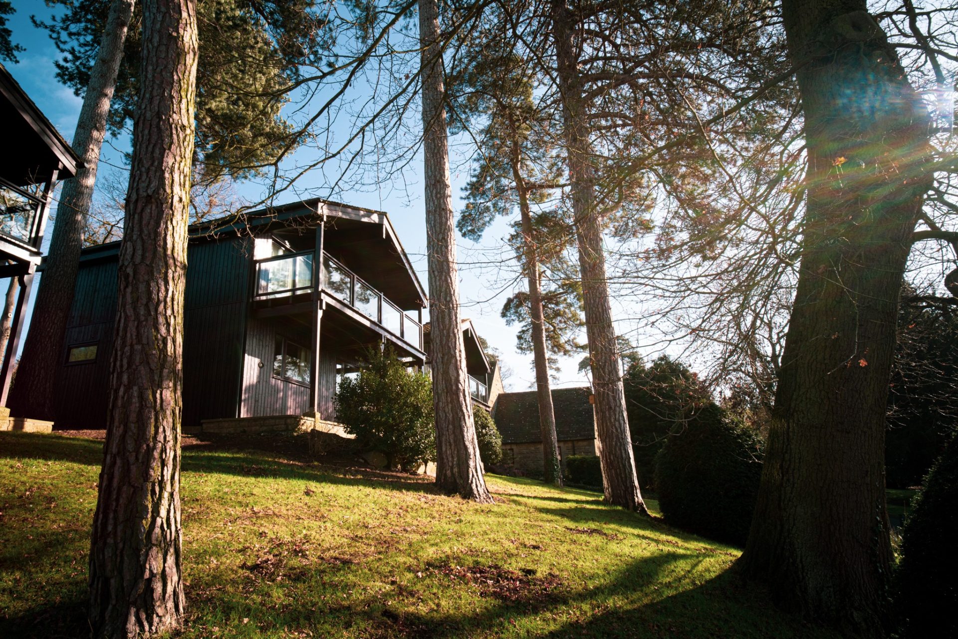 Stay in our self-catering lodges at Rutland Hall