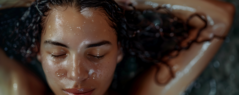 Four Roots - Close up of woman's face
