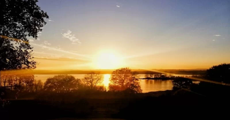 Rutland Water View from Rutland Hall Hotel