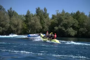 Tallington Lakes - Banana Boat ride