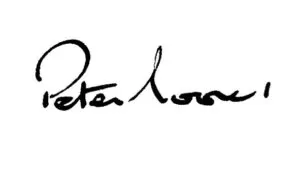 Peter Moore signature