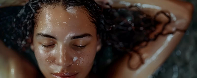 Four Roots - Close up of woman's face