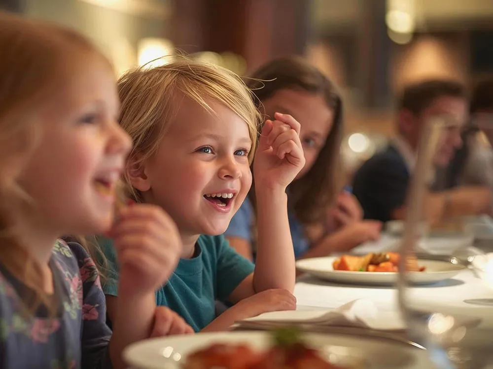 Kids Go Free Dining Offer at Rutland Hall Hotel