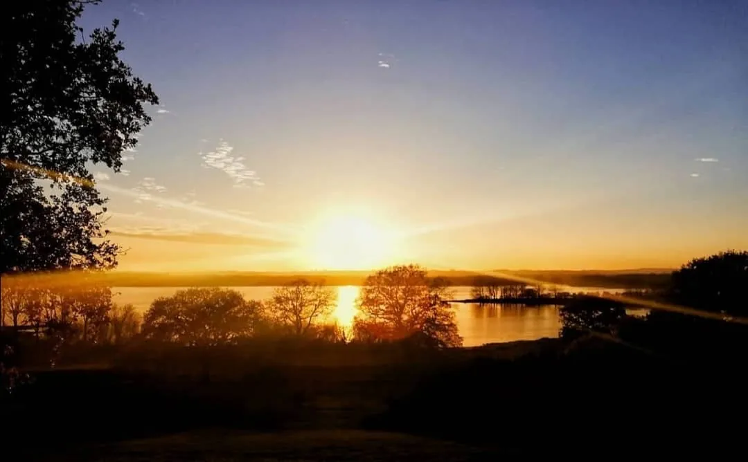 Sunset over Rutland Water